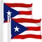 Puerto Rico PR Flag 3x5 Ft 2-Pack 150D Printed Polyester By G128